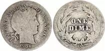 USA Dime Barber  - 1906 - O Nouvelle-Orl&eacute;ans - Argent