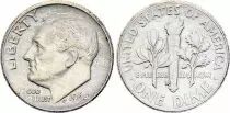 USA Dime Roosevelt - 1964 - D Denver - Silver