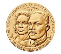 USA Dr. Martin L. King and Coretta S. King Medal - Congress Awarded