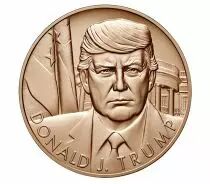 USA M&eacute;daille Bronze Donald Trump - Pr&eacute;sidents am&eacute;ricains - U.S. Mint