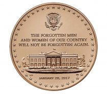 USA Médaille Bronze Donald Trump - Présidents américains - U.S. Mint