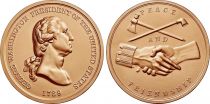 USA Médaille Bronze George Washington - Présidents américains - U.S. Mint