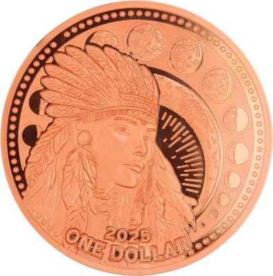 USA Moon godess Hanwi - 1 Dollar 2025 Mesa Grande