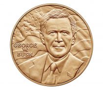 USA Presidential bronze medal - George W. Bush (1st Term) - U.S. Mint