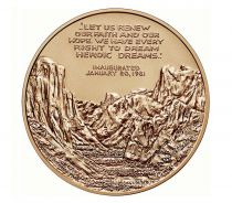 USA Presidential bronze medal - Ronald Reagan - U.S. Mint