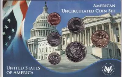 USA Set of 6 Coins - 2020 - UNC
