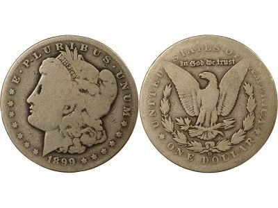 USA Silver Dollar, Morgan - 1899 O New Orleans