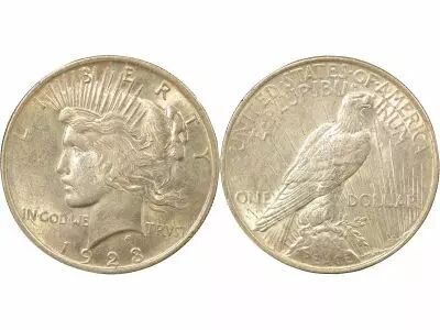 USA Silver Peace Dollar - 1923 Philadelphia