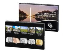 USA Silver Proof  Set  2019 - 10 coins San Francisco