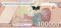 Usbekistan 100000 Som - Monuments - 2021 - P.NEW