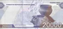 Usbekistan 20000 Som - 2021 - UNC - P.NEW