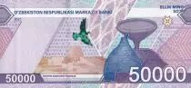 Usbekistan 50000 Som - Monuments - 2021 - P.NEW