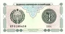 Uzbekist�n 1 Sum 1994 - Bdlg, fountain