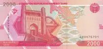 Uzbekistan 2000 Som 2021 - UNC