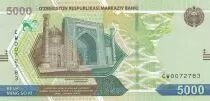 Uzbekistan 5000 Som Samarkand - 2021 - UNC