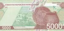 Uzbekist&aacute;n 5000 Som Samarqand - 2021 - UNC