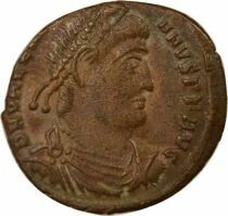 Valentinian I - Nummus, Emperor & Captive - 364 / 367 Siscia