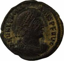 Valentinian I - Nummus, Victory - 367 / 375 Thessaloniki