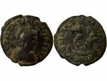 Valentinian II - Maiorina, Emperor & Galley - 383 Heraclea