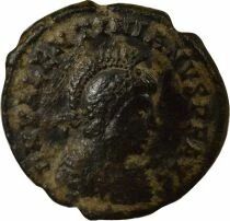 Valentinian II - Maiorina, Emperor & Galley - 383 Heraclea