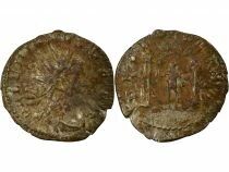 Valerian I - Silver Antoninianus, Temple of Vulcan - 259 / 260 Trier