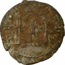 Valerian I - Silver Antoninianus, Temple of Vulcan - 259 / 260 Trier