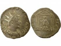Valerian I - Silver Antoninianus, Temple of Vulcan - 259 / 260 Trier