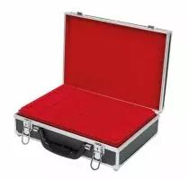 Valise numismatique - Pour 355 monnaies