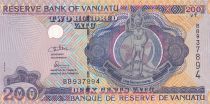 Vanuatu 200 Vatu - Melanesian Chief - 1995 - Serial BB - P.8b
