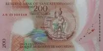 Vanuatu 200 Vatu  2020 - Polymer