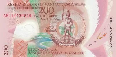 Vanuatu 200 Vatu Chef M�lan�sien - Famille - 2014 - Polymer - Neuf