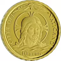Vatican 10 Euros Or Vatican 2020 - Le Bapt&ecirc;me