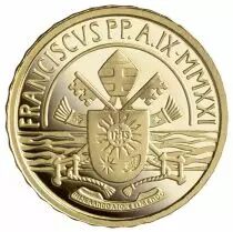 Vatican 10 Euros Or Vatican 2021 - Le Bapt&ecirc;me