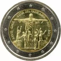 Vatican 2 Euro Commémorative - Vatican 2013 JMJ