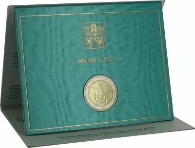 Vatican 2 Euro Comm�morative  2013 JMJ Rio