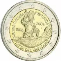 Vatican 2 Euros Commémo. 2006 - Garde suisse