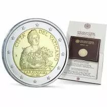 Vatican 2 Euros Commémo. 2021 - 450 ans de Caravage