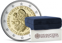 Vatican 2 Euros Commémo. BE Vatican 2022 - 25e anniversaire de la mort de Mère Teresa de Calcutta