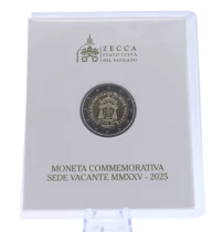 Vatican 2 Euros Comm&eacute;mo. BU 2025 - Sede Vacante