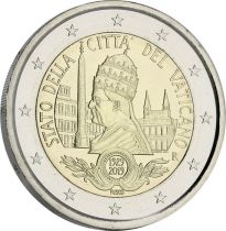 Vatican 2 Euros Commémo. BU Vatican 2019 - 90 ans de la fondation de l\'Etat du Vatican