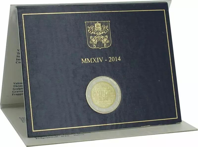 2 Euros Commémorative Vatican 2007 - BU - 80e Anniversaire Benoît XVI