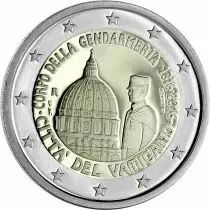Vatican 2 Euros Comm&eacute;mo. VATICAN 2016 BE - Gendarmerie
