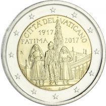 Vatican 2 Euros Commémo. Vatican 2017 - 100 ans Fatima