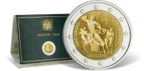 Vatican 2 Euros Commémo. Vatican 2018 - Année Européenne du Patrimoine culturel