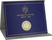 Vatican 2 Euros Commémorative - Vatican 2007 80 ans de Benoit XVI\ \ 