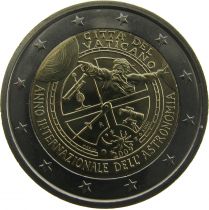 Vatican 2 Euros Commémorative - Vatican 2009 Année Internationale de l\'Astronomie\ \ 