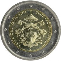 Vatican 2 Euros Commémorative - Vatican 2013 Siège Vacant