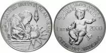 Vatican 2000 Lire - Jean-Paul II - 2000 ans de la naissance de J&eacute;sus - avec certificat et coffret