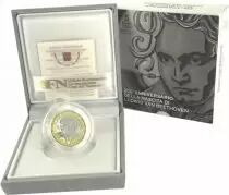 Vatican 5 Euros BE Bim&eacute;tallique Vatican 2020 - Ludwig van Beethoven