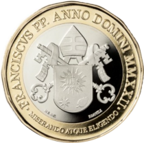 Vatican 5 Euros BE Bimétallique Vatican 2022 - Pape Benoit XV